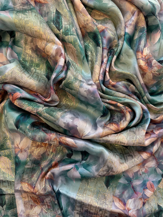 JAWHARA IMPRIMEE BANDE LARGE